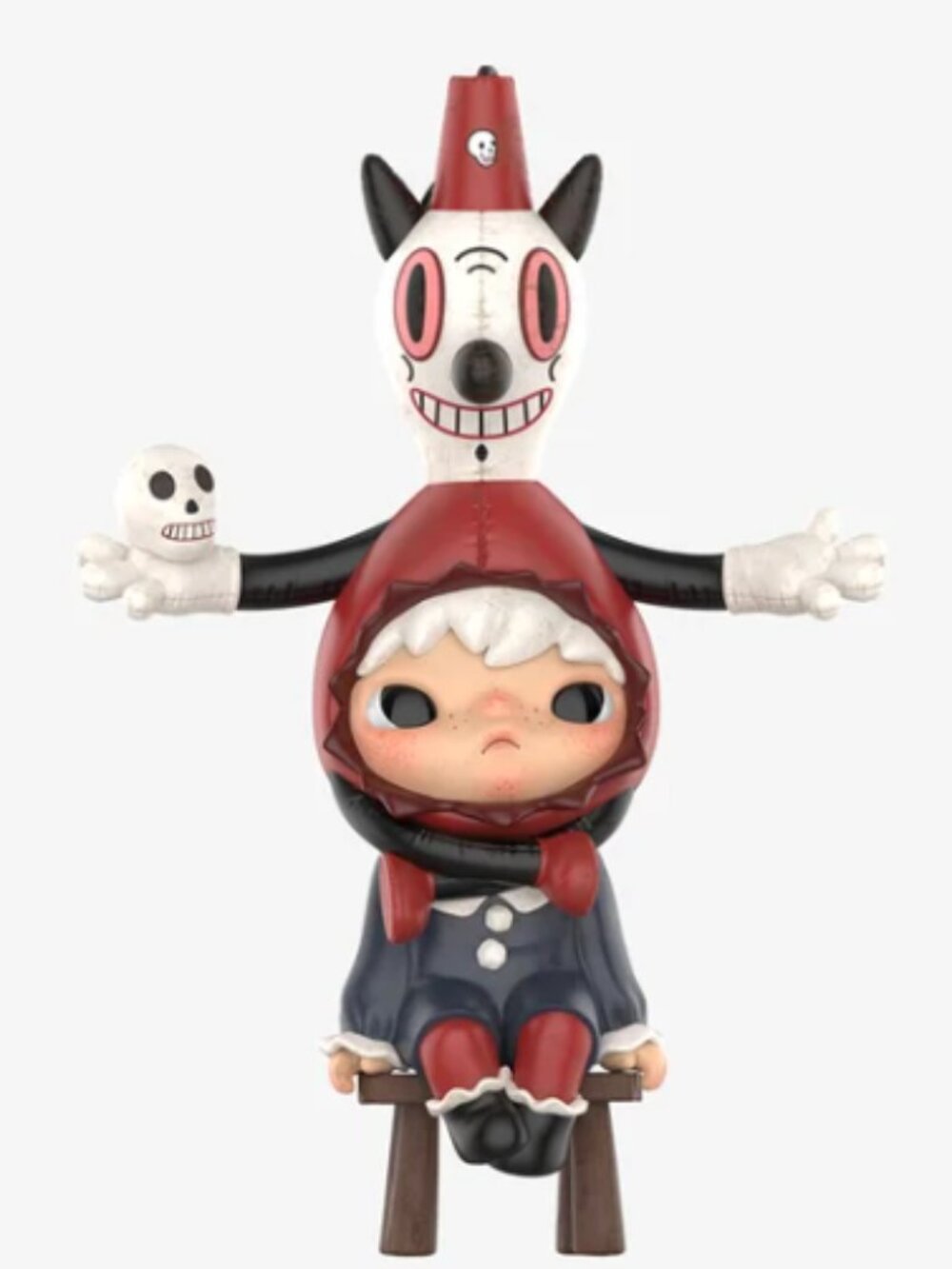 POPMART Hirono x Baseman Figure